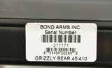 Bond Arms Grizzly Bear 2 Barrel Set 45/410 & 380 ACP Defender LNIB - 13 of 14
