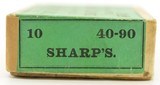 Excellent Winchester Full 2 Piece Box 40-90 Sharp's Rifle Ammunition - 3 of 9