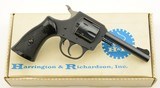 Excellent Harrington & Richardson 622 DA 22 LR 1972 w/ Original box - 1 of 15