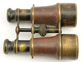 WWI British Marked Binoculars French Made w/ Broad Arrow Mark - 4 of 13