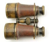 WWI British Marked Binoculars French Made w/ Broad Arrow Mark - 10 of 13