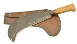 WWII British Bill Hook with Canadian Scabbard 1940 Broad Arrow - 1 of 12