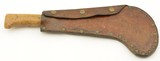 WWII British Bill Hook with Canadian Scabbard 1940 Broad Arrow - 12 of 12