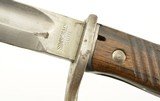 Simson & CO Suhl M1898/05 rifle Bayonet & scabbard WWI 98 Mauser - 7 of 13