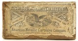 American Metallic Cartridge Co. 38-40 Shot Cartridges Win 1873 Ammo - 1 of 7