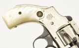 S&W .32 Safety Hammerless Revolver with Rare 6" Barrel & Factory MOP - 2 of 15