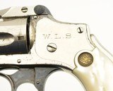 S&W .32 Safety Hammerless Revolver with Rare 6" Barrel & Factory MOP - 7 of 15