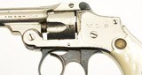 S&W .32 Safety Hammerless Revolver with Rare 6" Barrel & Factory MOP - 6 of 15