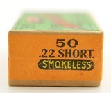 Sealed Green & Red Smokeless Winchester 22 Short Ammo 2 Piece ½ Split - 5 of 6