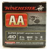 Winchester AA Super Sporting Clays 410 2 ½" ½ OZ. 8 shotguns shells 25 - 3 of 5