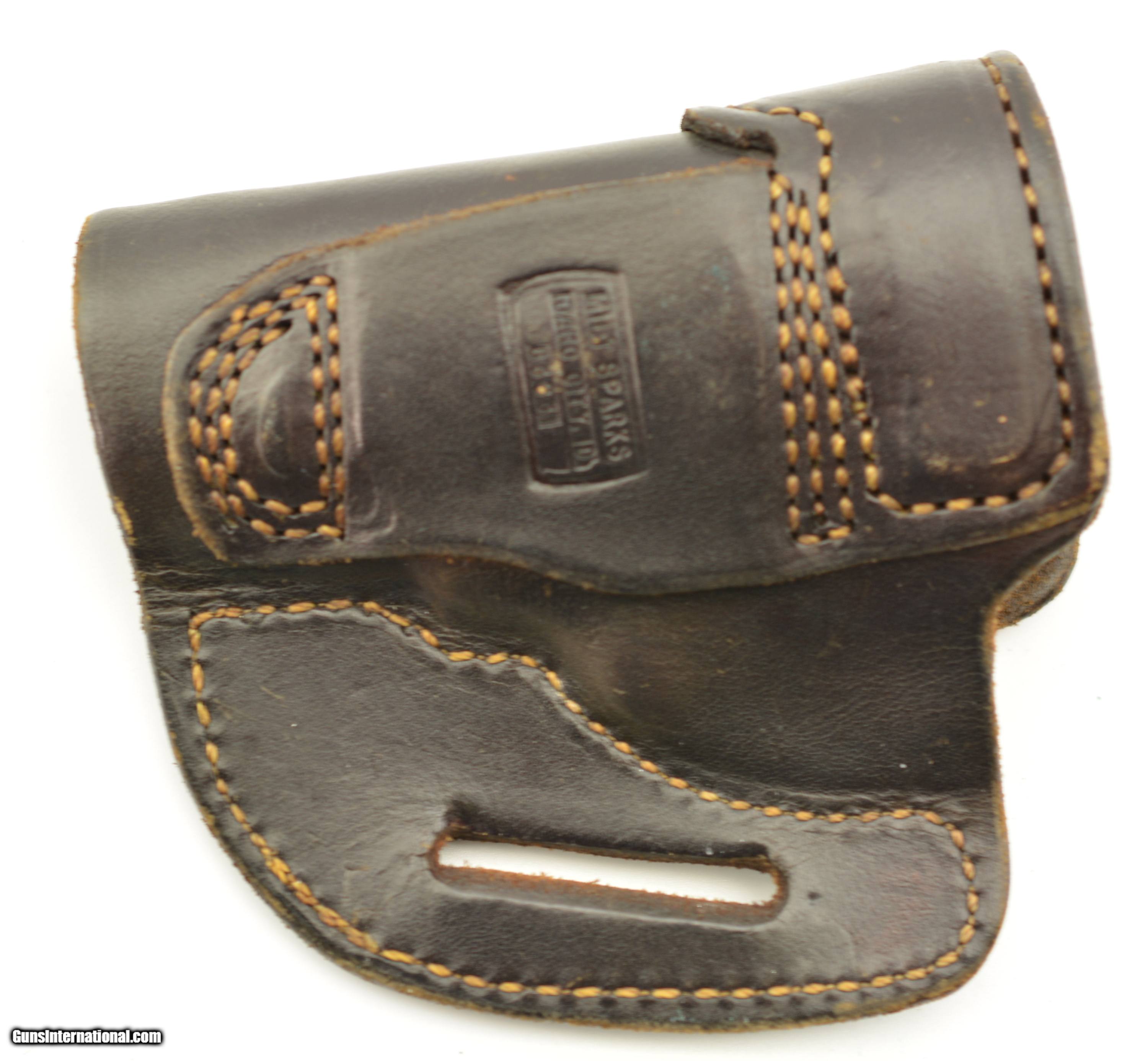 Vintage Milt Sparks Idaho City PMK Brown RH 2" Holster