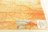 WW2 US Army Escape and Evasion Cloth Map - 4 of 10