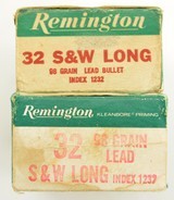 Lot of Remington 32 S&W Long Ammunition 100 Total Rounds - 2 of 3