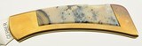 Gerber Folding Sportsman Knife Large Genuine Agate Stone USA - 2 of 8