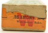 Early Stetsons Patent Marked Full Box 38 Short Rim Fire Winchester Amm - 5 of 7