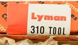 Vintage Lyman 310 Hand Reloading Tool .380 Auto Dies & Box - 2 of 7