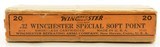 Early 1920's Winchester 32 Win Special Ammo Box 20 Rounds - 2 of 6