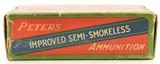 Peters 38 S&W Ammo Full Box Improved Semi-Smokeless No. 3821 - 4 of 7