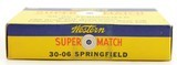 Western Super Match 30-06 Springfield 180 GR FMCBT Lubaloy Full Box Am - 3 of 7