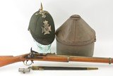 Rare Canadian Militia Unit Marked Snider Rifle - Helmet and Bayonet - 1 of 15