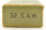 Scarce Picture Box US Cartridge Co. 32 S&W Lowell, Mass Ammo - 3 of 7