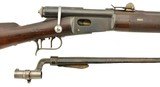 Scarce Swiss Model 1869/71 Vetterli Stutzer Rifle W/ Matching Bayonet - 1 of 15