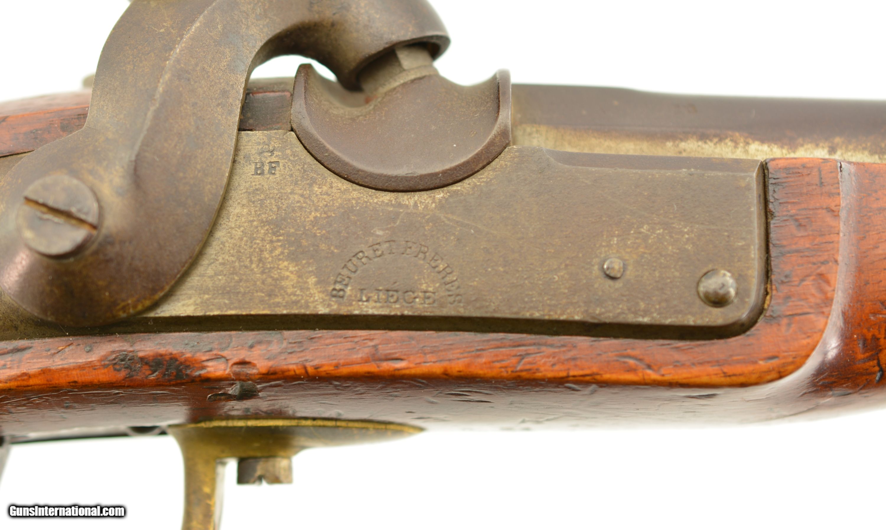 Swiss Model 1842 Percussion Pistol (Canton Fribourg)