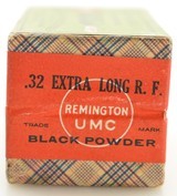 Rare Sealed Rem UMC Full Box 32 Extra Long Rim Fire Collector Ammo - 4 of 6