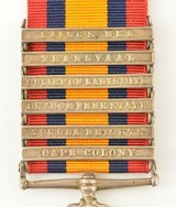 Boer War South Africa Medal and Clasps of Pvt. W. Cooke, KRRC - 4 of 7