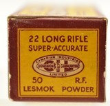 Pre-War CIL Super-Accurate 22 LR Ammo - 5 of 7