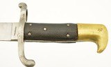 Swiss M1864 Sharp Shooter’s Saber Bayonet Gebr. Weyersberg-Solingen - 7 of 15