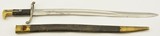 Swiss M1864 Sharp Shooter’s Saber Bayonet Gebr. Weyersberg-Solingen - 2 of 15