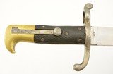 Swiss M1864 Sharp Shooter’s Saber Bayonet Gebr. Weyersberg-Solingen - 3 of 15