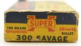 Partial Box Western Grizzly Bear 300 Savage Silvertip 180 Gr Ammo 10 R - 2 of 5