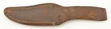 Vintage Hand forged straight backed hunting knife - 9 of 10