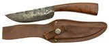 Vintage Hand forged straight backed hunting knife