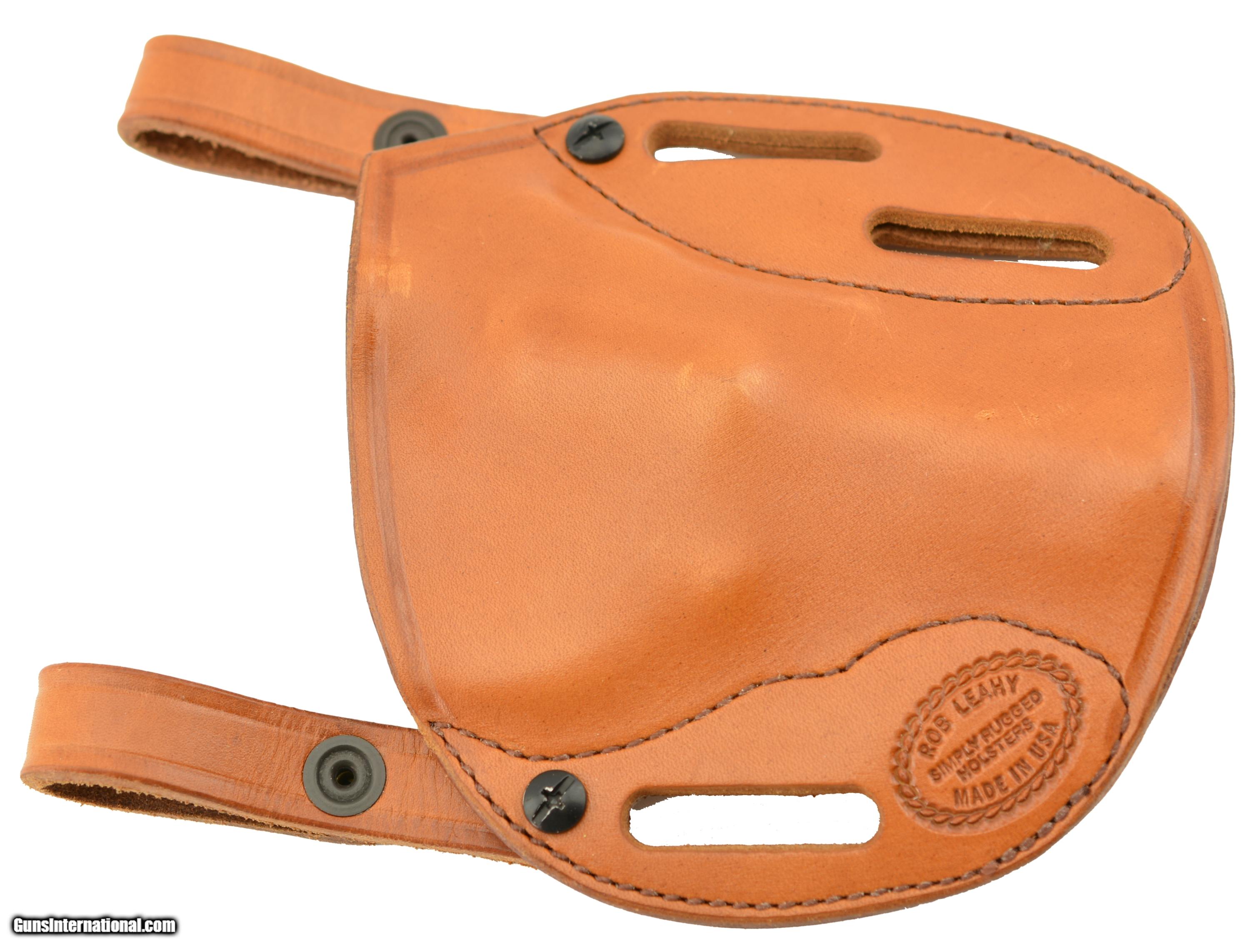 Rob Leahy Simply Rugged Hostlers Leather Concealment Holster Ruger for sale