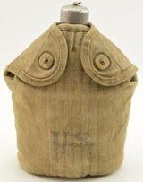 WWI US Military M1910 Canteen/Cup and Cover 1918 - 1 of 10