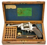 Cased Wilkinson-Webley Pryse No. 4 Revolver - 1 of 15