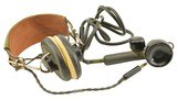 WWII US/Navy Aircraft Headset and Microphone - 1 of 10