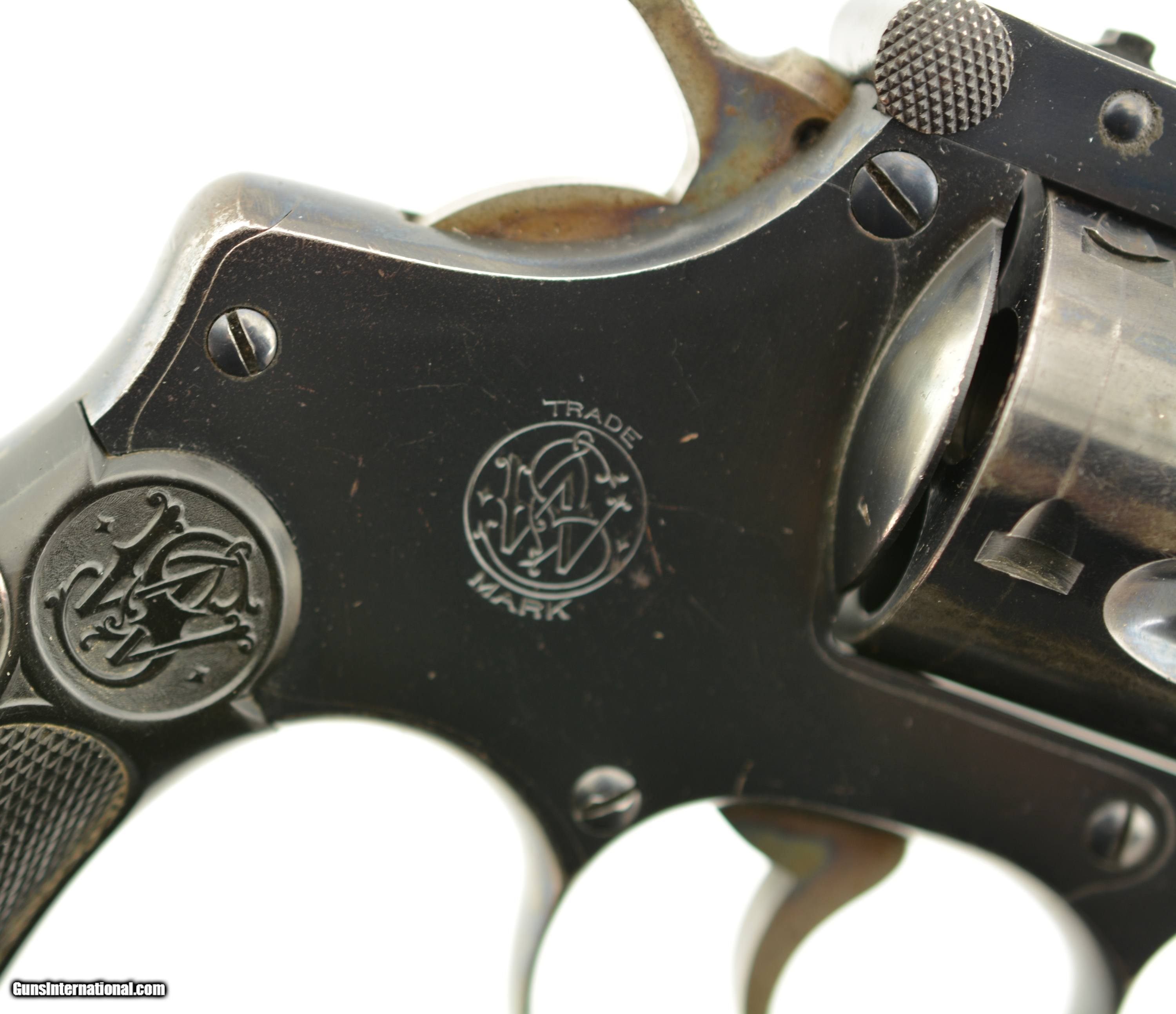 Smith And Wesson 38 Double Action Perfected Model Revolver 