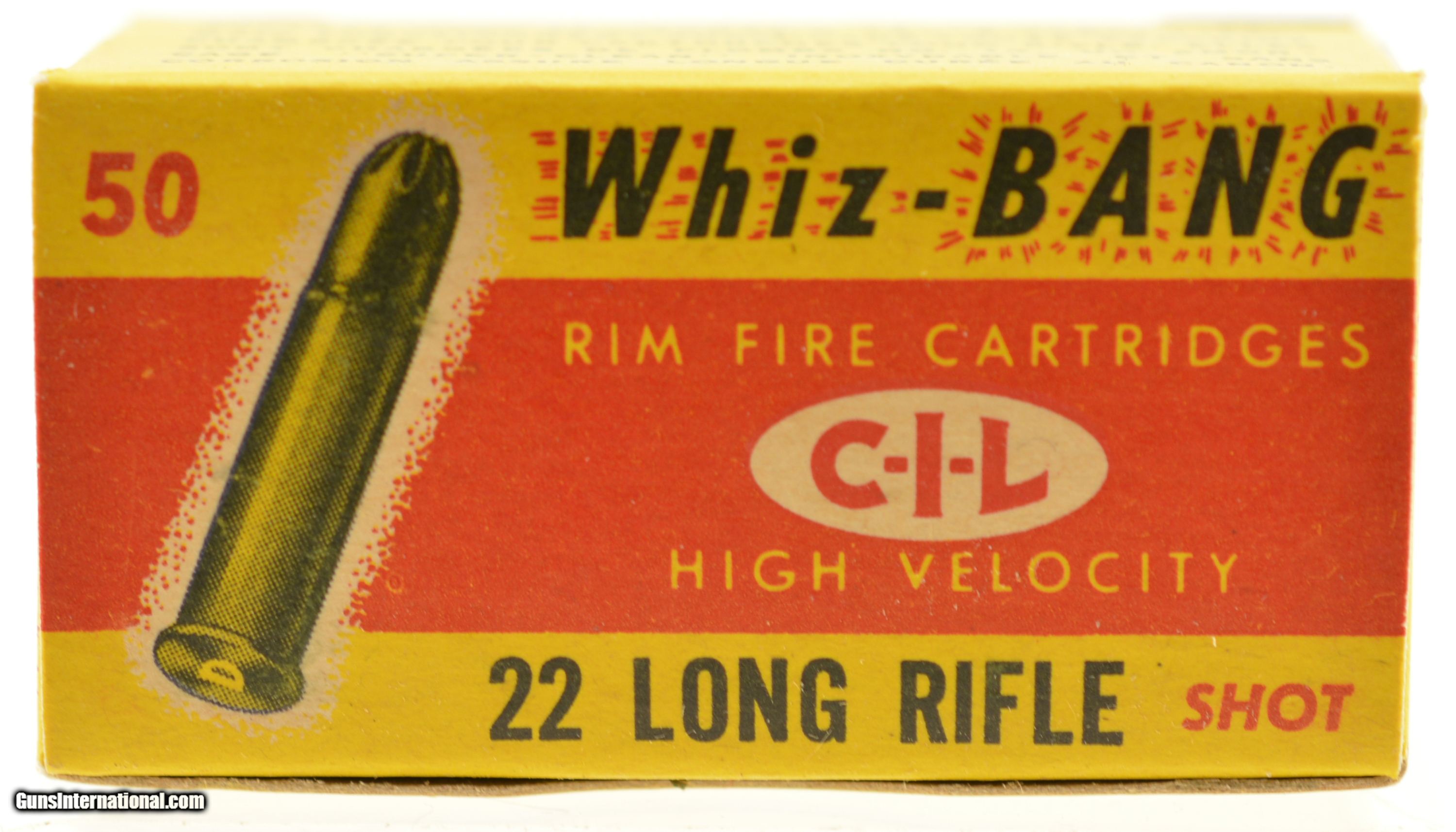 CIL Whiz-Bang 22 LR Shot 1957 Issue Box