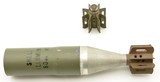 60MM M38 Illumination Mortar Round Vietnam “73" Inert - 2 of 6