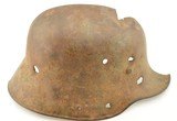 Original WW1 German Helmet M16 Cut in Half - 5 of 6