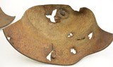 Original WW1 German Helmet M16 Cut in Half - 4 of 6