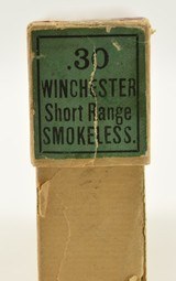 Rare Winchester 1894 Circa 1897-98 Box 30 Short Range Ammo - 4 of 9