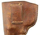 Vintage Leather RH Brown Holster for S&W 1903 6" Barrel - 4 of 5