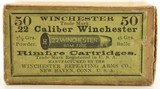 Seldom Seen Sealed Early Issue 22 Winchester Rim Fire BP M1890 Ammo - 1 of 6