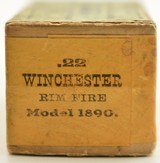 Seldom Seen Sealed Early Issue 22 Winchester Rim Fire BP M1890 Ammo - 3 of 6