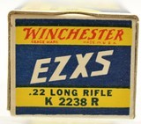Excellent Winchester Precision 50 EZXS Match .22 Ammo - 4 of 7